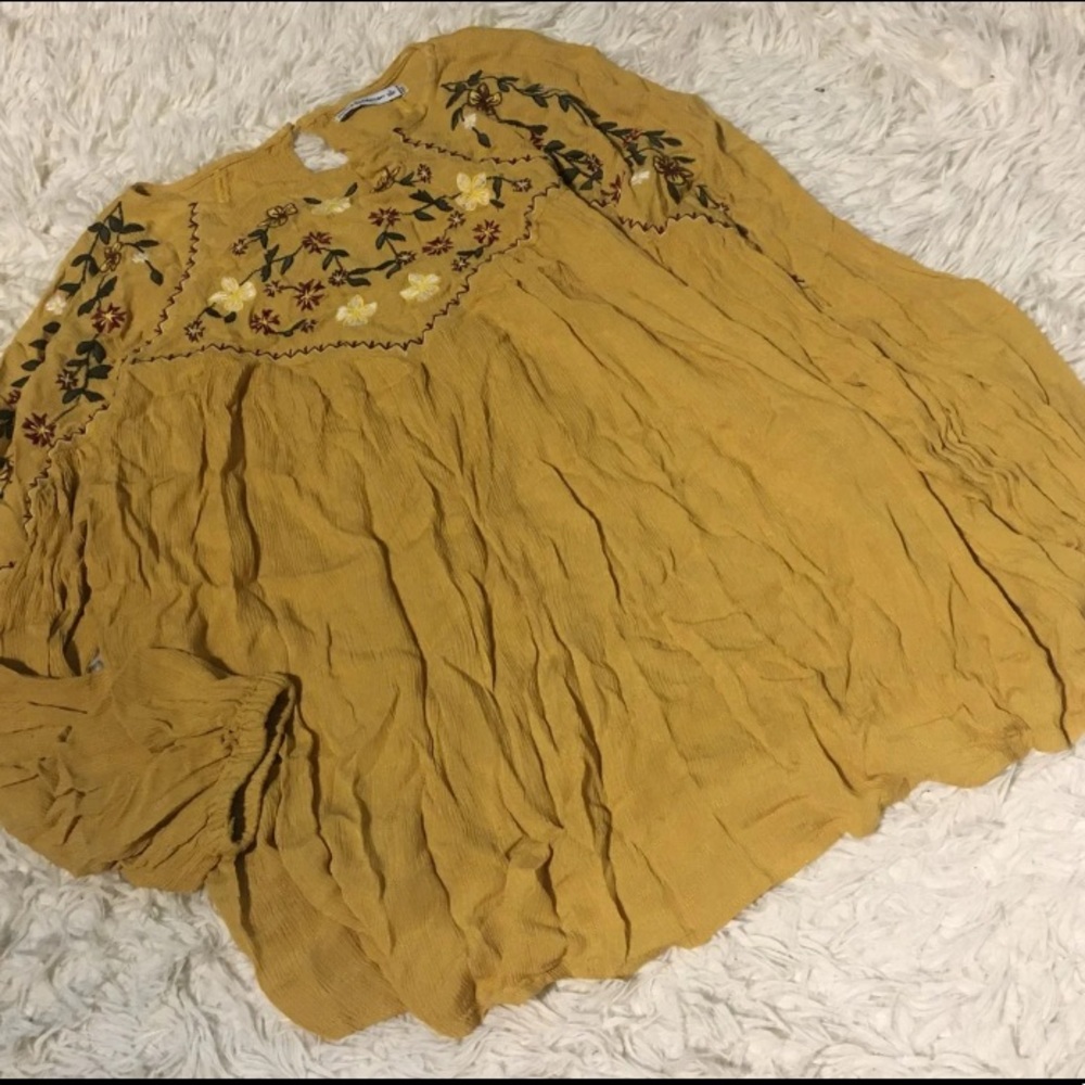 Serene Bohemian Floral Blouse